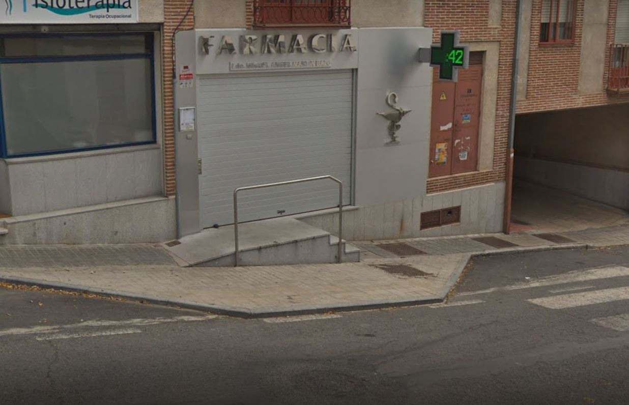 Farmacia vendida en Avila capital en la Calle Vasco de Zarza