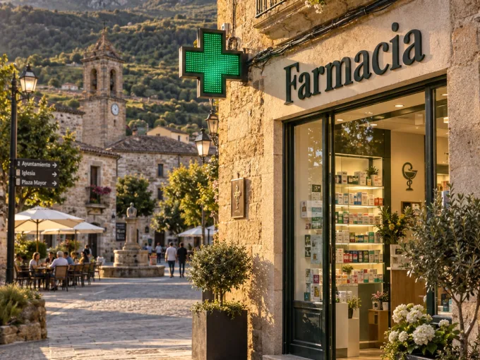 Farmacia en la sierra de Salamanca